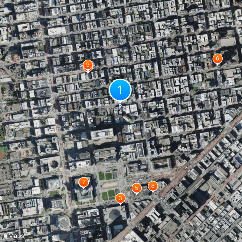 San Francisco Fire Department Map