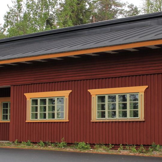 Aavasaksa Kruununpuisto park tourism buildings