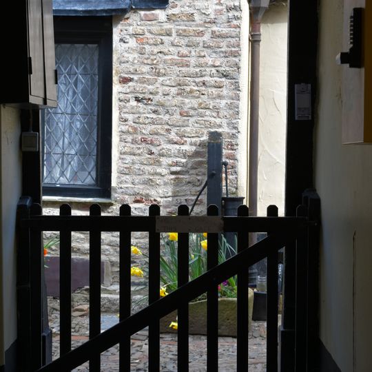 Pump In Courtyard Of Horwoods Almshouses