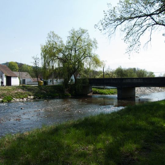 Most přes Volyňku v Předních Zborovicích