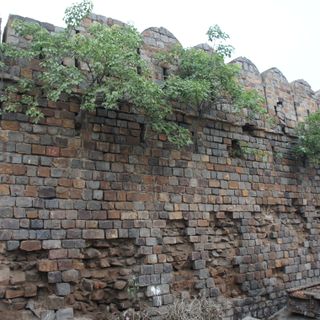 Delhi city wall near which John Nicholson was mortally wounded