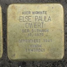 Stolperstein en memoria de Else Paula Owert