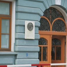 Pamětní deska Jakuba Arbesa na praktické škole v Moskevské ulici v České Lípě