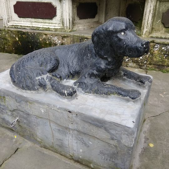 Statue of a Dog, Kasauli, India