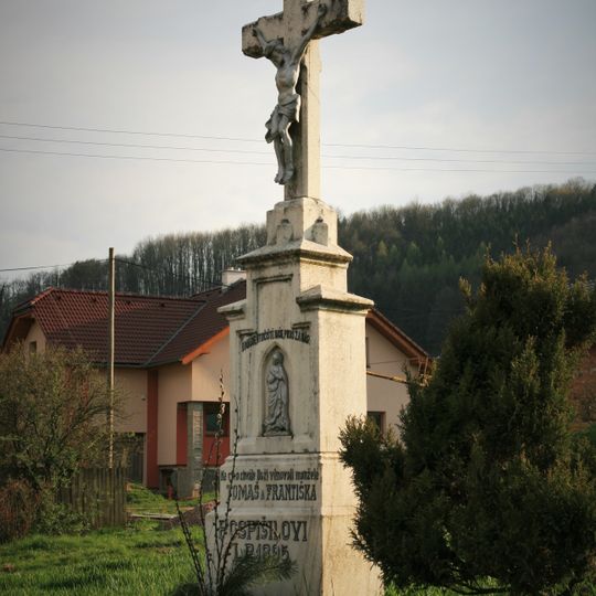 Wayside cross in Řepka