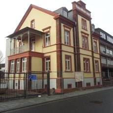 Zweigeschossiger Putzbau
