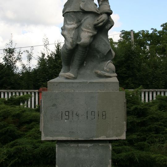 World War I memorial in Orlová Cemetery