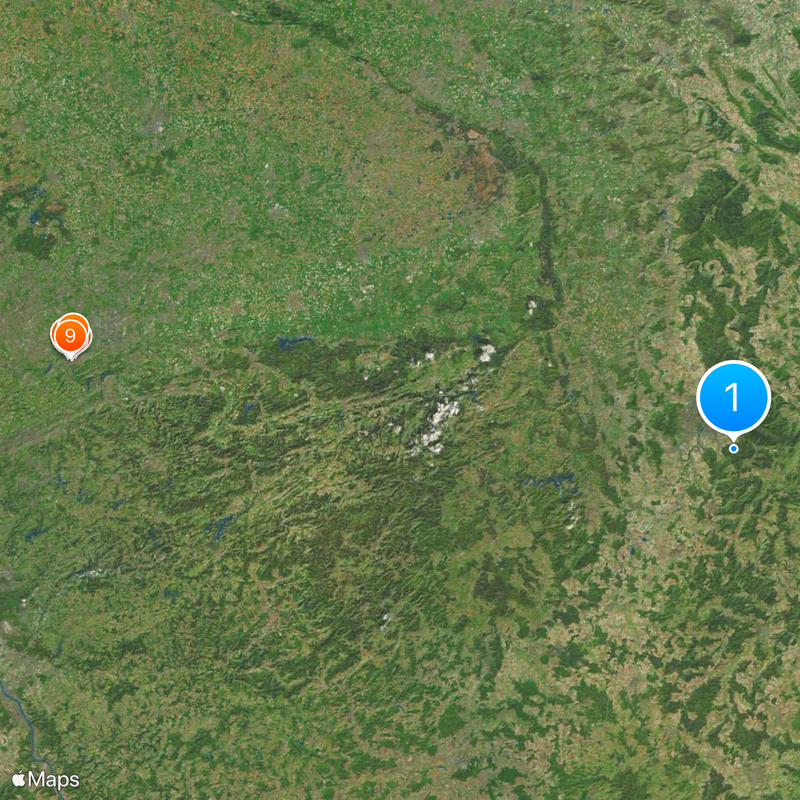 Bundesautobahn 44 Carte