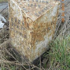 Milepost, SW of Rising Sun PH