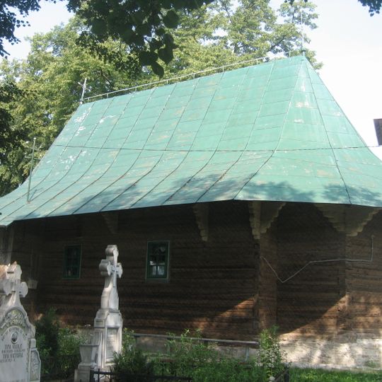 Wooden church in Soloneț, Suceava