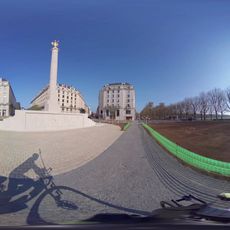 War memorial of place Foch of Caen