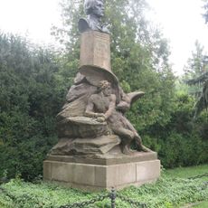 Monument to Karel Havlíček Borovský in Jičín