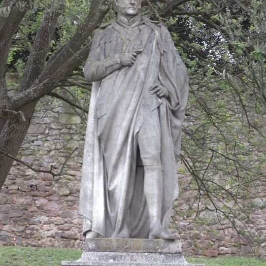Statue in the Castle Forecourt
