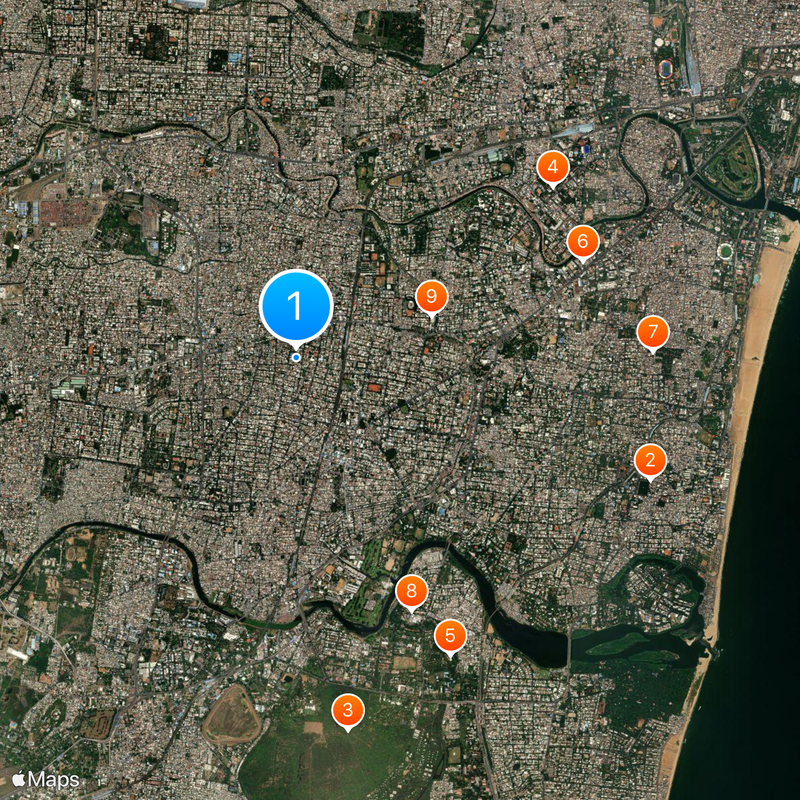Kodambakkam Map