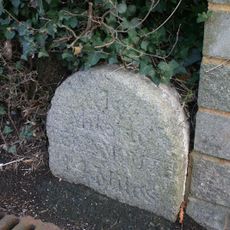 Milestone, Teignmouth Road; opp. Holcombe Road and Alta Vista