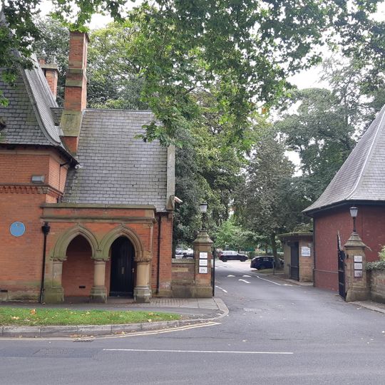 Lodge To The Towers And Attached Gatepier