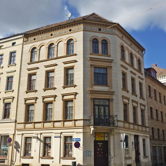 Wohnhaus in geschlossener Bebauung, Eckhaus zur Elisabethstraße Elisabethstraße 26