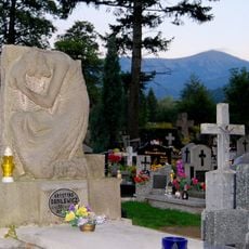 Saint Hedwig church cemetery in Miłków