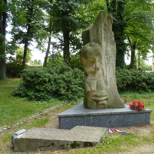 Monument to 1945 liberation in Holičky