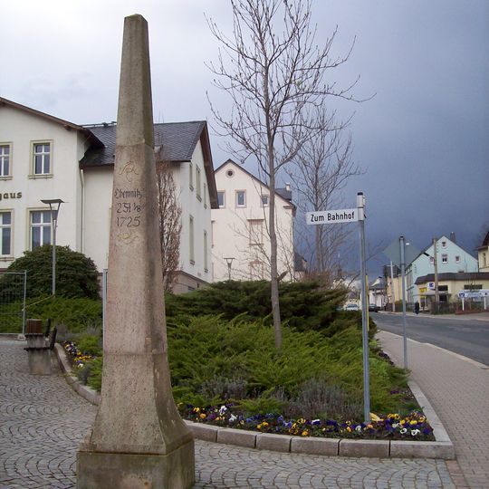Polish-Saxon Post Milestone in Niederwiesa