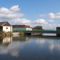 Most silnice I/20 přes Lomnici v Tchořovicích