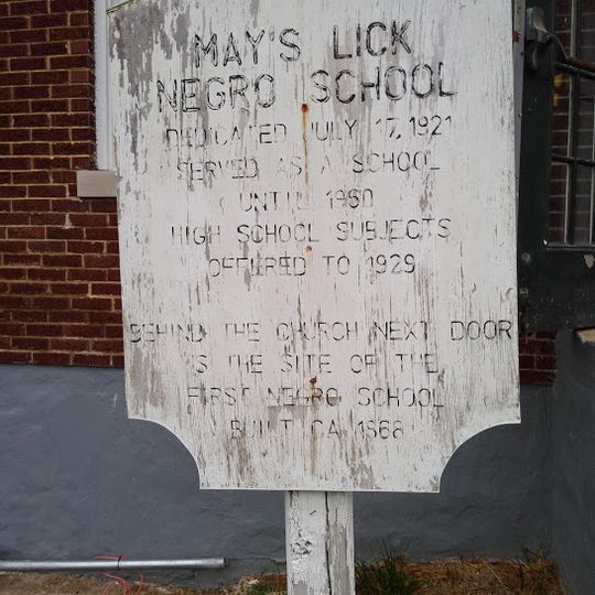 May's Lick Negro School