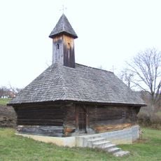 Wooden church in Păcureni