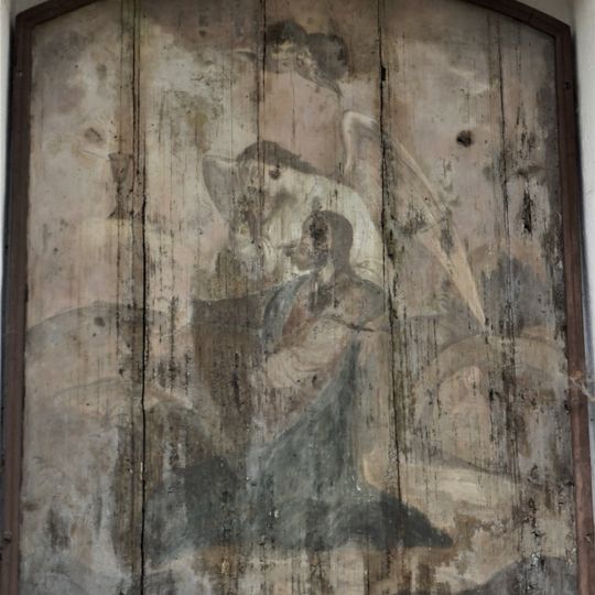 1. Station des Kreuzwegs in Thunau am Kamp