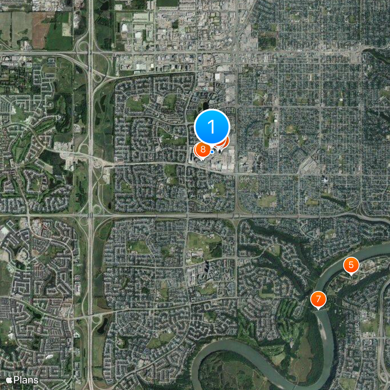 West Edmonton Mall Map