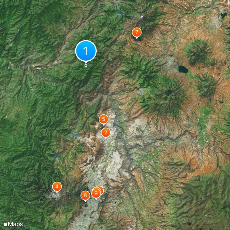 Provincia de Quito Map