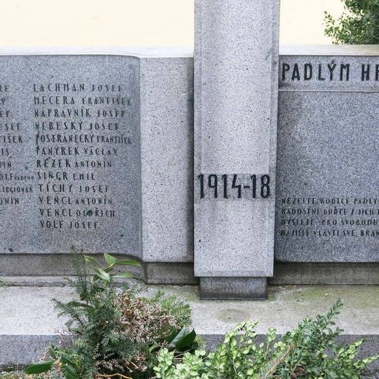Pomník padlým v Dřínově