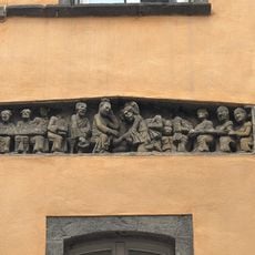 Bas-relief : le Lavement des pieds