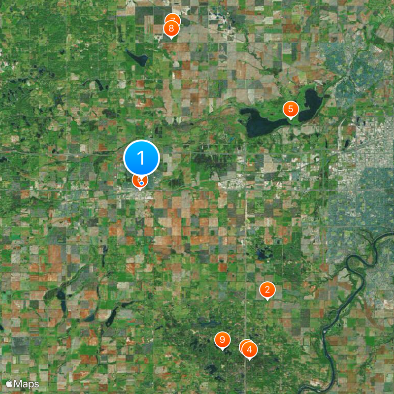Spruce Grove Map