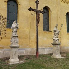 Sochy svatého Jana Nepomuckého a svatého Prokopa
