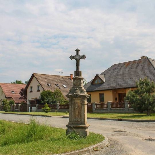 Kříž v Úsově na ulici Pod Rochem