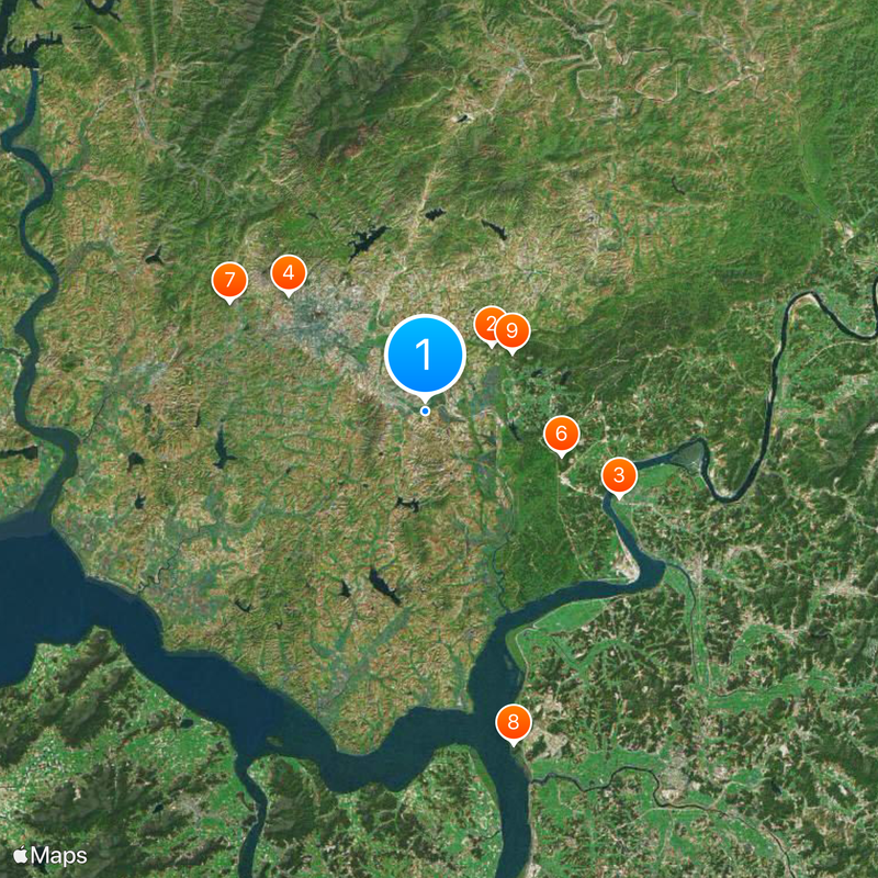 Obszar Przemysłowy Kaesŏng Mapa