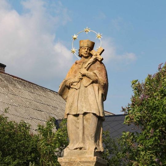 Socha svatého Jana Nepomuckého v Dlouhomilově