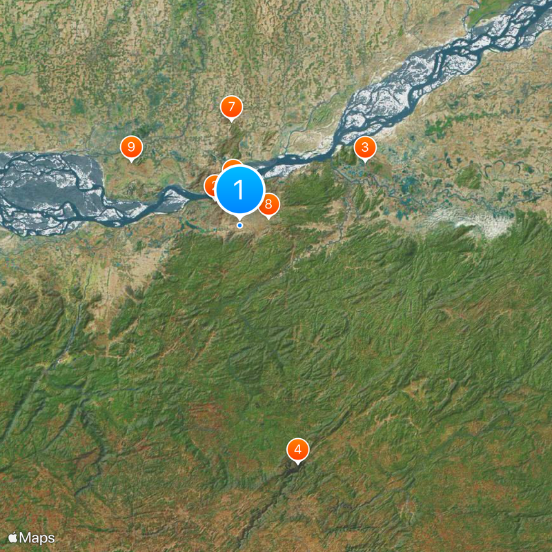 Sarusajai Stadium Map