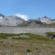 Sassière's dam