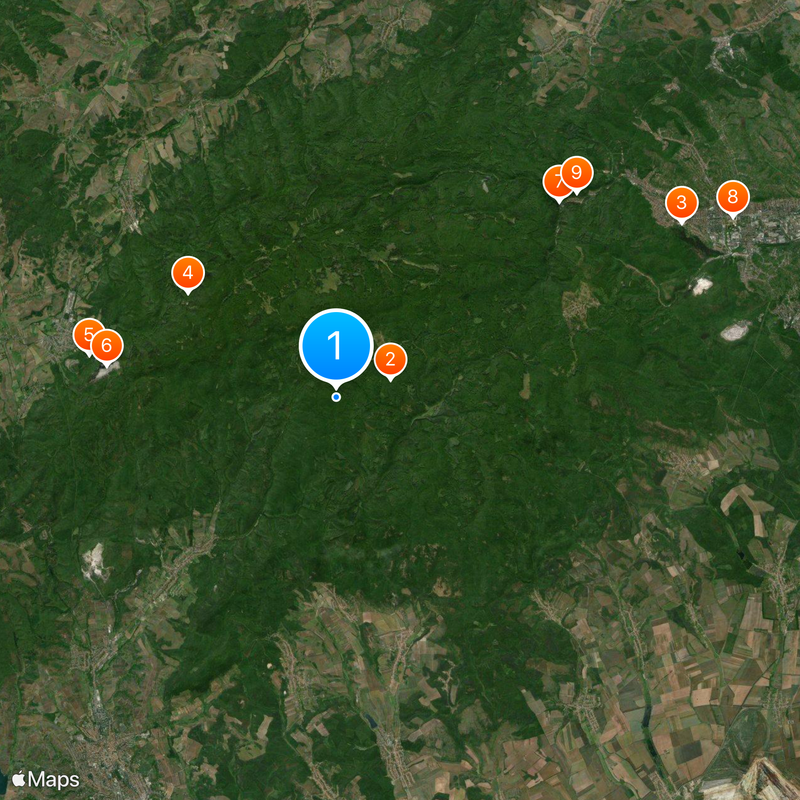 Bükk Map