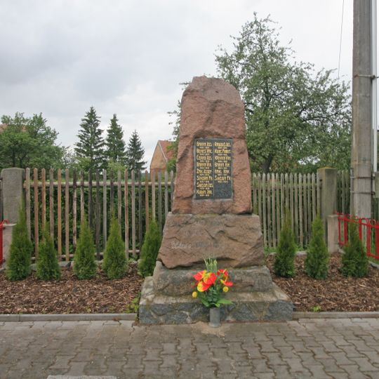 Pomník padlým v 1 světové válce v Čankovicích