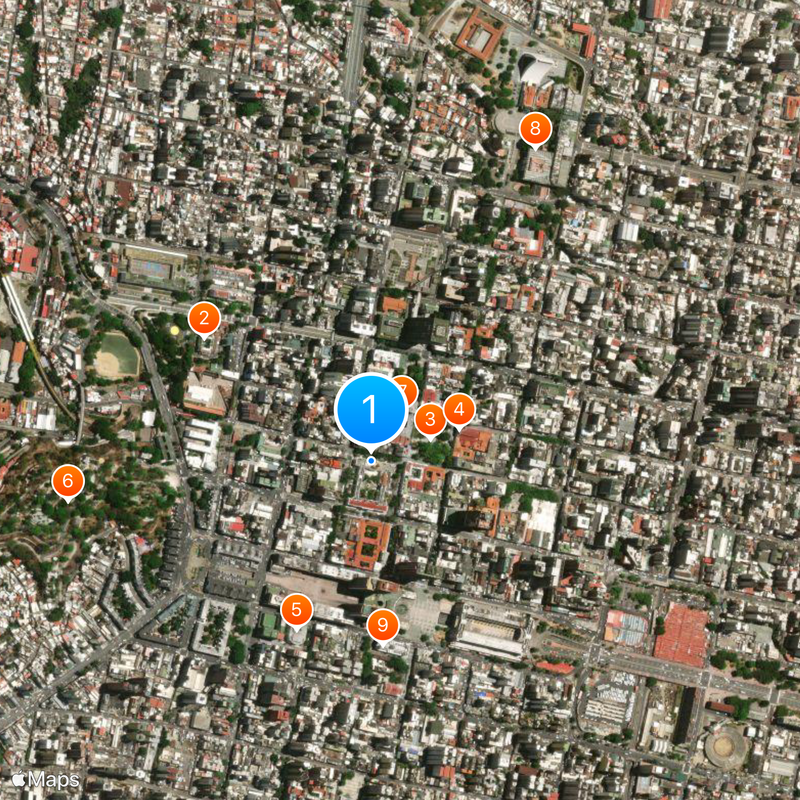 Palacio Federal Legislativo Map