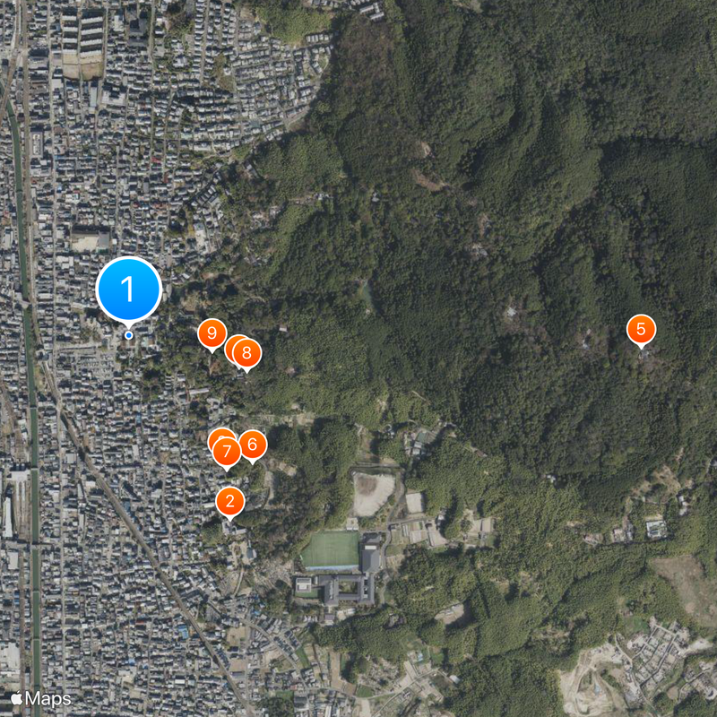 Fushimi Inari-taisha Carte