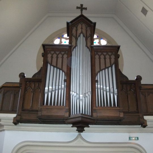 Orgue de tribune du temple protestant de Reims