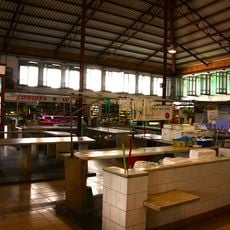 Food market in Canet