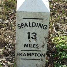 Milestone North Of West End Road Junction
