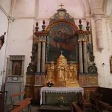 Saint Christopher altarpiece of Église Saint-Christophe de Chissey-sur-Loue