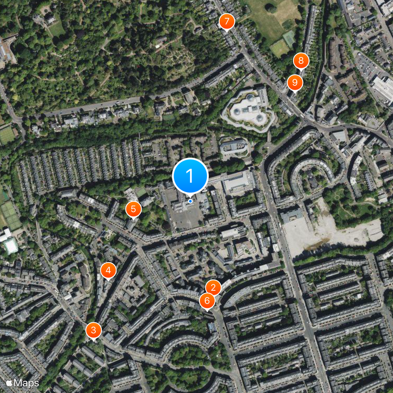 Edinburgh Academy Mappa