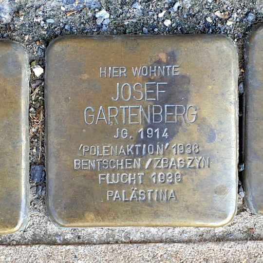 Stolperstein für Rachela Gartenberg