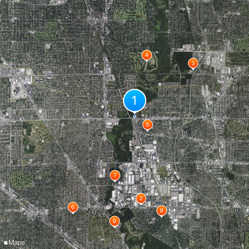 Morton Grove Mappa